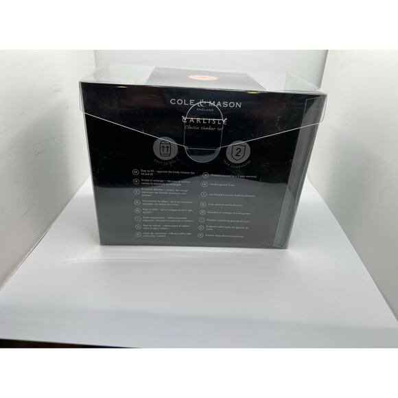 Cole & Mason Salt & Pepper Shaker set, New in box! - Picture 6 of 10